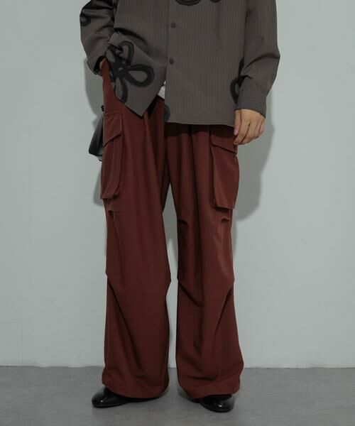 SENSE OF PLACE by URBAN RESEARCH / センスオブプレイス バイ アーバンリサーチ その他パンツ | 『セットアップ対応』『ユニセックス』ワイドカーゴパンツ | 詳細2
