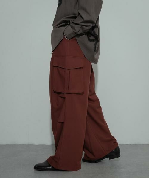 SENSE OF PLACE by URBAN RESEARCH / センスオブプレイス バイ アーバンリサーチ その他パンツ | 『セットアップ対応』『ユニセックス』ワイドカーゴパンツ | 詳細4
