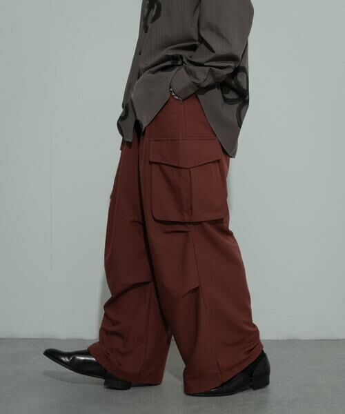 SENSE OF PLACE by URBAN RESEARCH / センスオブプレイス バイ アーバンリサーチ その他パンツ | 『セットアップ対応』『ユニセックス』ワイドカーゴパンツ | 詳細5