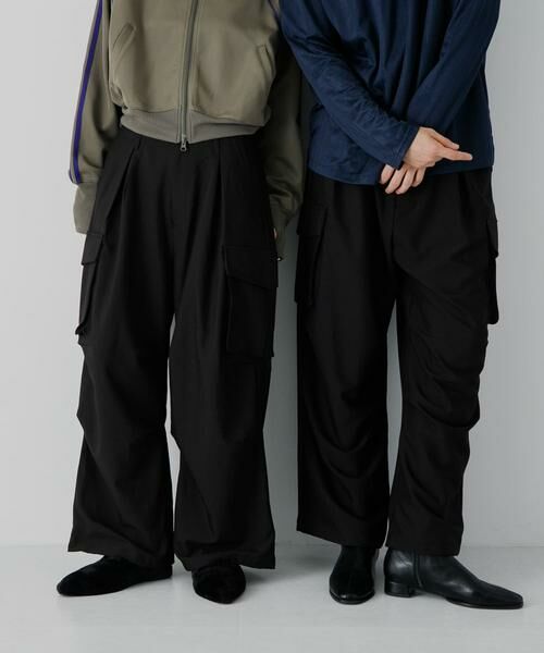 SENSE OF PLACE by URBAN RESEARCH / センスオブプレイス バイ アーバンリサーチ その他パンツ | 『セットアップ対応』『ユニセックス』ワイドカーゴパンツ | 詳細16