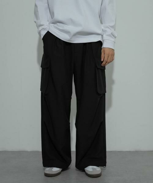 SENSE OF PLACE by URBAN RESEARCH / センスオブプレイス バイ アーバンリサーチ その他パンツ | 『セットアップ対応』『ユニセックス』ワイドカーゴパンツ | 詳細25