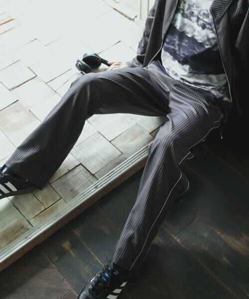 SENSE OF PLACE by URBAN RESEARCH / センスオブプレイス バイ アーバンリサーチ その他パンツ | サイドラインピンストライプスラックス | 詳細21