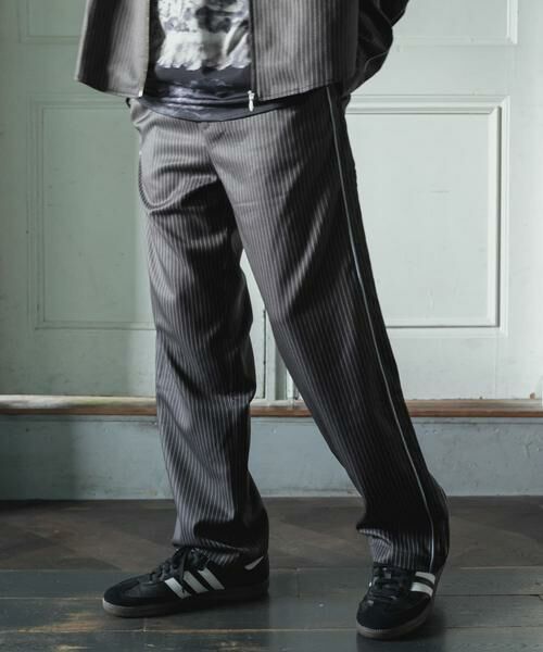 SENSE OF PLACE by URBAN RESEARCH / センスオブプレイス バイ アーバンリサーチ その他パンツ | サイドラインピンストライプスラックス | 詳細22