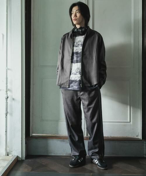 SENSE OF PLACE by URBAN RESEARCH / センスオブプレイス バイ アーバンリサーチ その他パンツ | サイドラインピンストライプスラックス | 詳細24