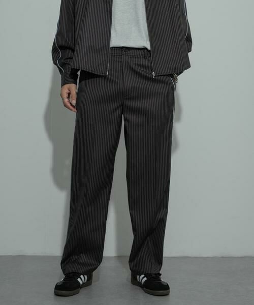 SENSE OF PLACE by URBAN RESEARCH / センスオブプレイス バイ アーバンリサーチ その他パンツ | サイドラインピンストライプスラックス | 詳細27
