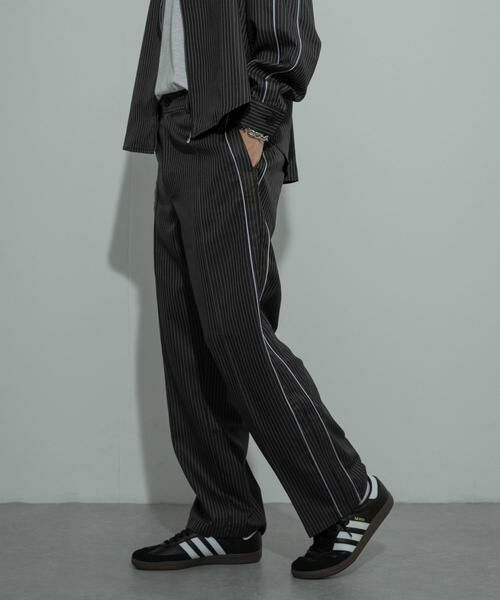 SENSE OF PLACE by URBAN RESEARCH / センスオブプレイス バイ アーバンリサーチ その他パンツ | サイドラインピンストライプスラックス | 詳細28