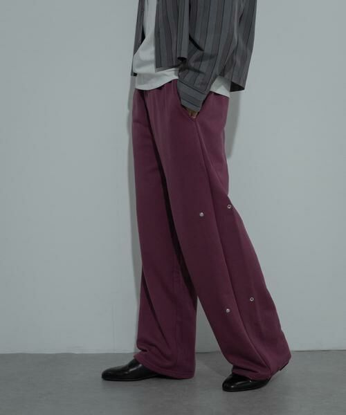 SENSE OF PLACE by URBAN RESEARCH / センスオブプレイス バイ アーバンリサーチ その他パンツ | サイドスナップスウェットパンツ | 詳細2