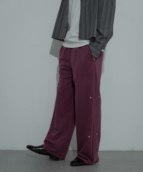 SENSE OF PLACE by URBAN RESEARCH / センスオブプレイス バイ アーバンリサーチ その他パンツ | サイドスナップスウェットパンツ | 詳細3