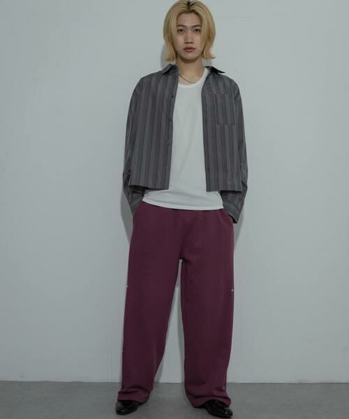 SENSE OF PLACE by URBAN RESEARCH / センスオブプレイス バイ アーバンリサーチ その他パンツ | サイドスナップスウェットパンツ | 詳細4