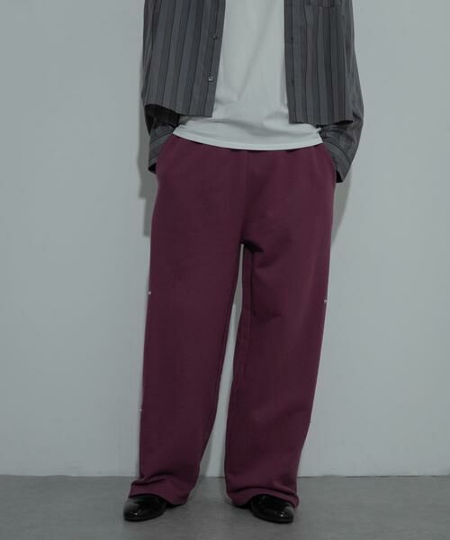 SENSE OF PLACE by URBAN RESEARCH/センスオブプレイス バイ アーバンリサーチ サイドスナップスウェットパンツ ピンク L SENSE OF PLACE by URBAN RESEARCH/センスオブプレイス バイ アーバンリサーチ サイドスナップスウェットパンツ ピンク L