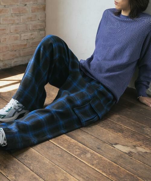 SENSE OF PLACE by URBAN RESEARCH / センスオブプレイス バイ アーバンリサーチ その他パンツ | オンブレーチェックカーゴパンツ | 詳細2