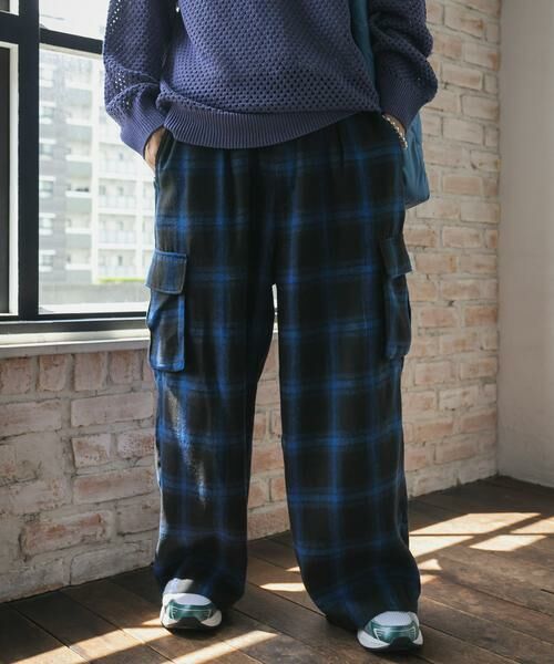 SENSE OF PLACE by URBAN RESEARCH / センスオブプレイス バイ アーバンリサーチ その他パンツ | オンブレーチェックカーゴパンツ | 詳細5