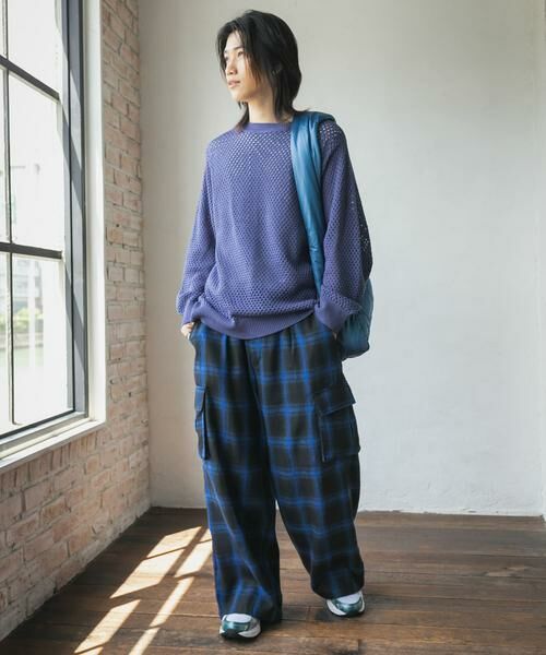 SENSE OF PLACE by URBAN RESEARCH / センスオブプレイス バイ アーバンリサーチ その他パンツ | オンブレーチェックカーゴパンツ | 詳細6