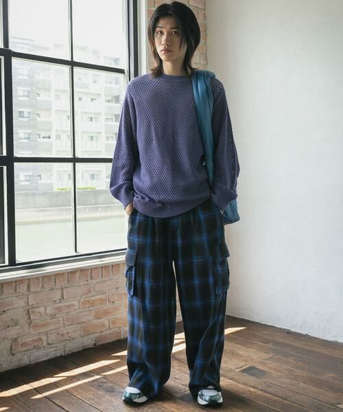 SENSE OF PLACE by URBAN RESEARCH / センスオブプレイス バイ アーバンリサーチ その他パンツ | オンブレーチェックカーゴパンツ | 詳細7