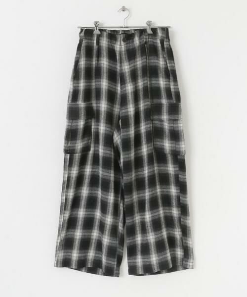SENSE OF PLACE by URBAN RESEARCH / センスオブプレイス バイ アーバンリサーチ その他パンツ | オンブレーチェックカーゴパンツ | 詳細25