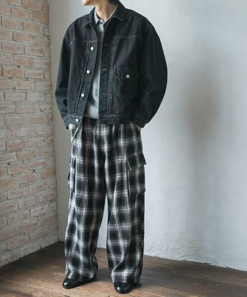 SENSE OF PLACE by URBAN RESEARCH / センスオブプレイス バイ アーバンリサーチ その他パンツ | オンブレーチェックカーゴパンツ | 詳細18