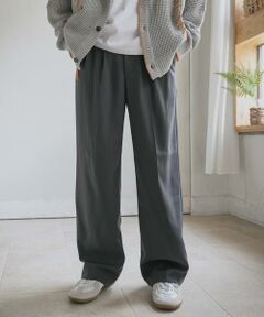 SENSE OF PLACE by URBAN RESEARCH / センスオブプレイス バイ アーバンリサーチ その他パンツ | ダブルタックワイドスラックス