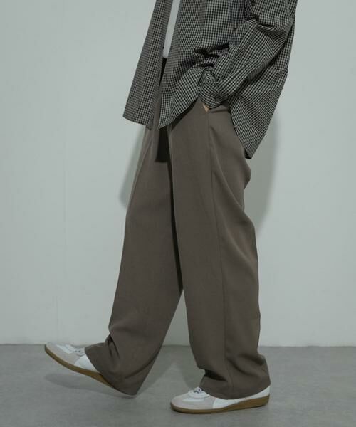 SENSE OF PLACE by URBAN RESEARCH / センスオブプレイス バイ アーバンリサーチ その他パンツ | ダブルタックワイドスラックス | 詳細11