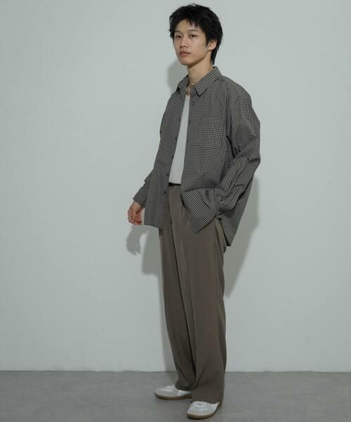 SENSE OF PLACE by URBAN RESEARCH / センスオブプレイス バイ アーバンリサーチ その他パンツ | ダブルタックワイドスラックス | 詳細13