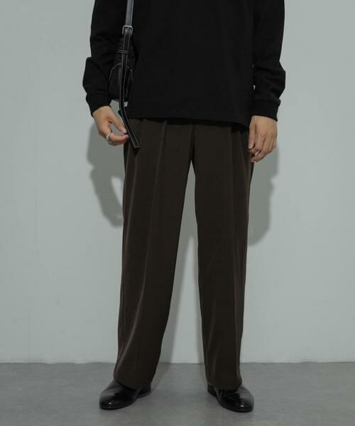 SENSE OF PLACE by URBAN RESEARCH / センスオブプレイス バイ アーバンリサーチ その他パンツ | ダブルタックワイドスラックス | 詳細22