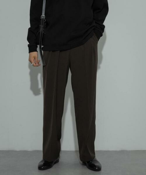 SENSE OF PLACE by URBAN RESEARCH / センスオブプレイス バイ アーバンリサーチ その他パンツ | ダブルタックワイドスラックス | 詳細23