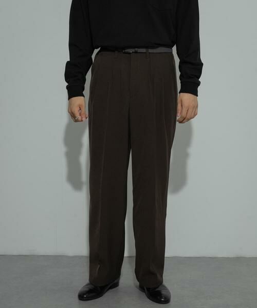 SENSE OF PLACE by URBAN RESEARCH / センスオブプレイス バイ アーバンリサーチ その他パンツ | ダブルタックワイドスラックス | 詳細26