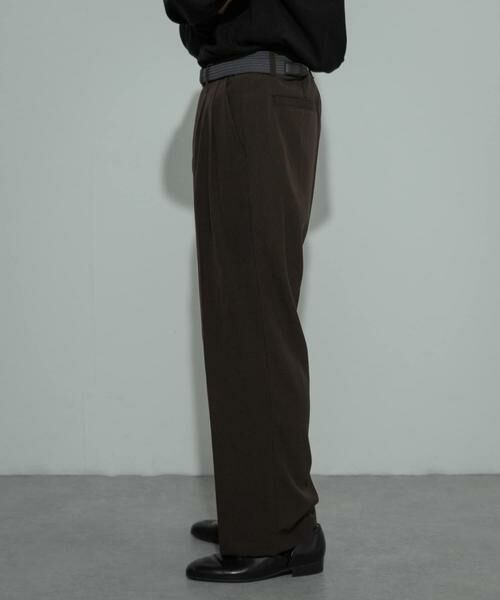 SENSE OF PLACE by URBAN RESEARCH / センスオブプレイス バイ アーバンリサーチ その他パンツ | ダブルタックワイドスラックス | 詳細27