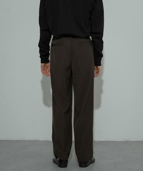 SENSE OF PLACE by URBAN RESEARCH / センスオブプレイス バイ アーバンリサーチ その他パンツ | ダブルタックワイドスラックス | 詳細28