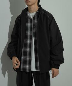 SENSE OF PLACE by URBAN RESEARCH / センスオブプレイス バイ アーバンリサーチ ブルゾン | 『セットアップ対応』パイピングスタンドブルゾン