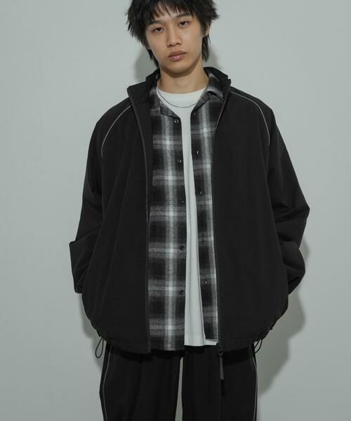 SENSE OF PLACE by URBAN RESEARCH / センスオブプレイス バイ アーバンリサーチ ブルゾン | 『セットアップ対応』パイピングスタンドブルゾン | 詳細13