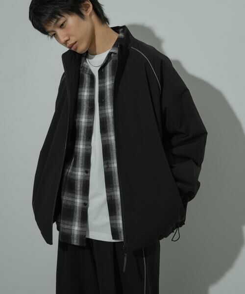 SENSE OF PLACE by URBAN RESEARCH / センスオブプレイス バイ アーバンリサーチ ブルゾン | 『セットアップ対応』パイピングスタンドブルゾン | 詳細14
