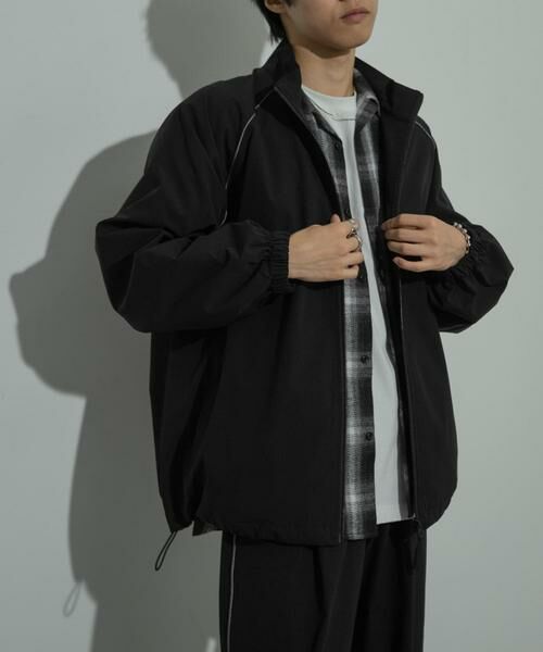SENSE OF PLACE by URBAN RESEARCH / センスオブプレイス バイ アーバンリサーチ ブルゾン | 『セットアップ対応』パイピングスタンドブルゾン | 詳細16
