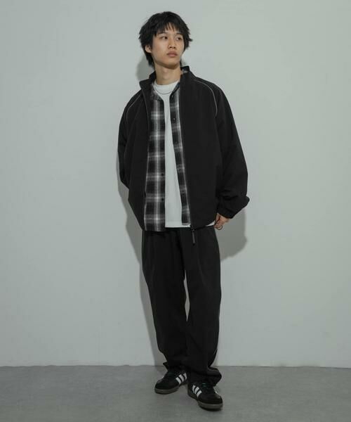 SENSE OF PLACE by URBAN RESEARCH / センスオブプレイス バイ アーバンリサーチ ブルゾン | 『セットアップ対応』パイピングスタンドブルゾン | 詳細17
