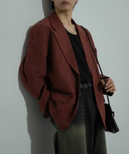 SENSE OF PLACE by URBAN RESEARCH / センスオブプレイス バイ アーバンリサーチ その他アウター | 『セットアップ対応』シングルルーズジャケット | 詳細1