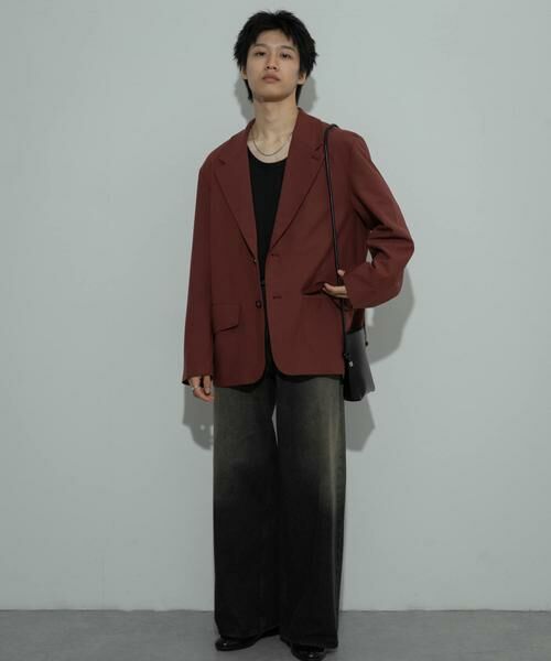 SENSE OF PLACE by URBAN RESEARCH / センスオブプレイス バイ アーバンリサーチ その他アウター | 『セットアップ対応』シングルルーズジャケット | 詳細5