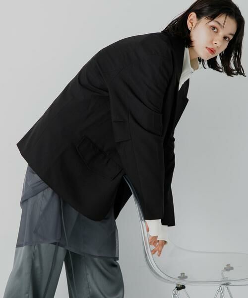 SENSE OF PLACE by URBAN RESEARCH / センスオブプレイス バイ アーバンリサーチ その他アウター | 『セットアップ対応』シングルルーズジャケット | 詳細25