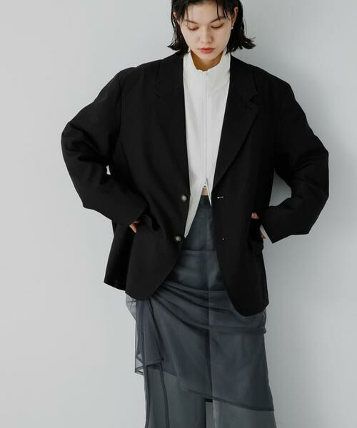 SENSE OF PLACE by URBAN RESEARCH / センスオブプレイス バイ アーバンリサーチ その他アウター | 『セットアップ対応』シングルルーズジャケット | 詳細26