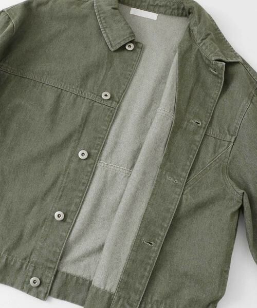 SENSE OF PLACE by URBAN RESEARCH / センスオブプレイス バイ アーバンリサーチ Gジャン・デニムジャケット | 『セットアップ対応』ツイストデニムジャケット | 詳細10