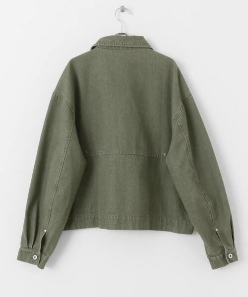 SENSE OF PLACE by URBAN RESEARCH / センスオブプレイス バイ アーバンリサーチ Gジャン・デニムジャケット | 『セットアップ対応』ツイストデニムジャケット | 詳細11