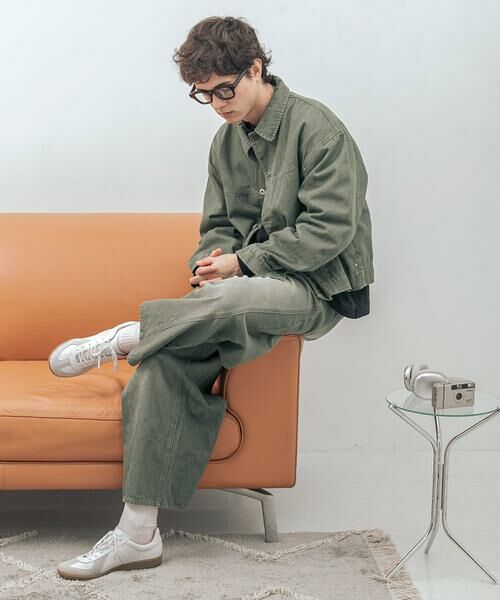 SENSE OF PLACE by URBAN RESEARCH / センスオブプレイス バイ アーバンリサーチ Gジャン・デニムジャケット | 『セットアップ対応』ツイストデニムジャケット | 詳細2