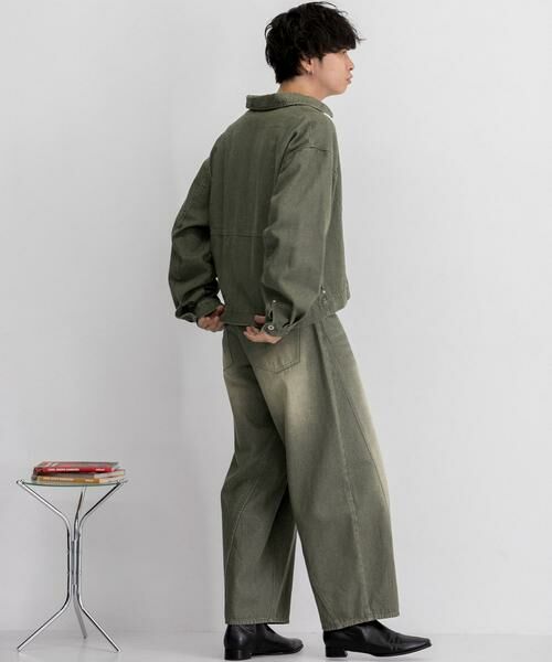SENSE OF PLACE by URBAN RESEARCH / センスオブプレイス バイ アーバンリサーチ Gジャン・デニムジャケット | 『セットアップ対応』ツイストデニムジャケット | 詳細7