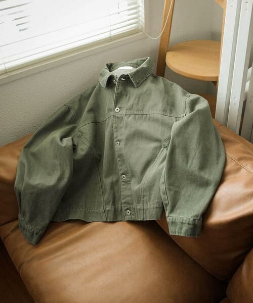 SENSE OF PLACE by URBAN RESEARCH / センスオブプレイス バイ アーバンリサーチ Gジャン・デニムジャケット | 『セットアップ対応』ツイストデニムジャケット | 詳細8