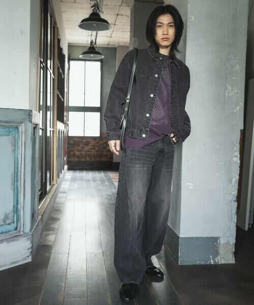 SENSE OF PLACE by URBAN RESEARCH / センスオブプレイス バイ アーバンリサーチ Gジャン・デニムジャケット | 『セットアップ対応』ツイストデニムジャケット | 詳細19