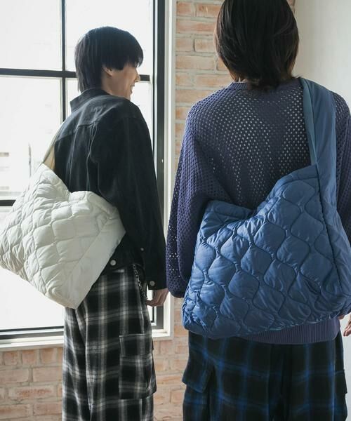 SENSE OF PLACE by URBAN RESEARCH / センスオブプレイス バイ アーバンリサーチ ショルダーバッグ | ナイロンキルトビッグショルダー | 詳細1