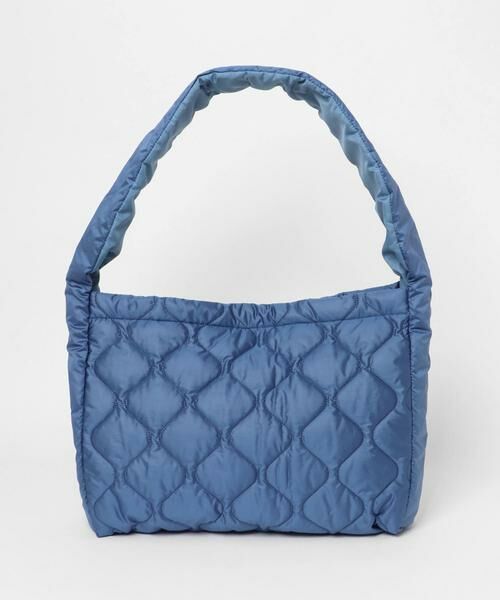 SENSE OF PLACE by URBAN RESEARCH/センスオブプレイス バイ アーバンリサーチ ナイロンキルトビッグショルダー ブルー one SENSE OF PLACE by URBAN RESEARCH/センスオブプレイス バイ アーバンリサーチ ナイロンキルトビッグショルダー ブルー one