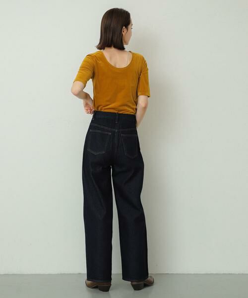 SENSE OF PLACE by URBAN RESEARCH / センスオブプレイス バイ アーバンリサーチ Tシャツ | シアーベロアTシャツ(半袖) | 詳細5