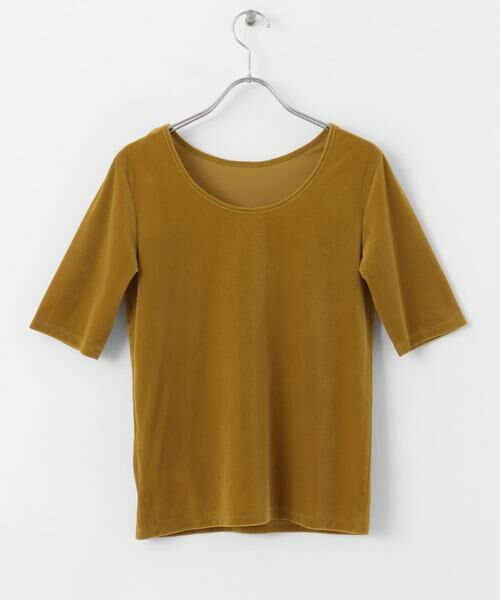 SENSE OF PLACE by URBAN RESEARCH / センスオブプレイス バイ アーバンリサーチ Tシャツ | シアーベロアTシャツ(半袖) | 詳細7