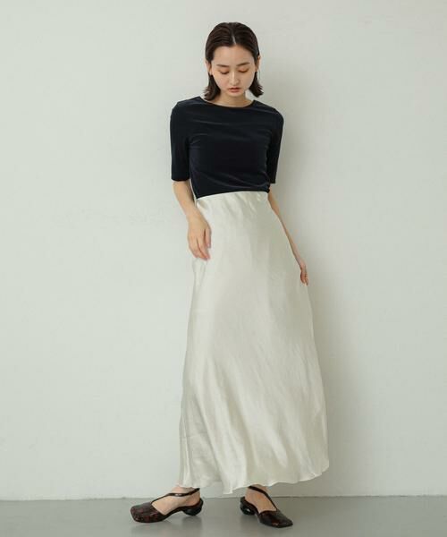 SENSE OF PLACE by URBAN RESEARCH / センスオブプレイス バイ アーバンリサーチ Tシャツ | シアーベロアTシャツ(半袖) | 詳細13