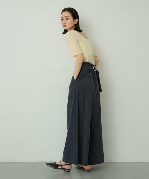 SENSE OF PLACE by URBAN RESEARCH / センスオブプレイス バイ アーバンリサーチ Tシャツ | シアーベロアTシャツ(半袖) | 詳細22