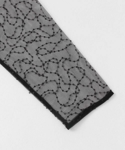 SENSE OF PLACE by URBAN RESEARCH / センスオブプレイス バイ アーバンリサーチ Tシャツ | スパンコールチュールトップ | 詳細7